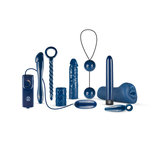9-delige Vibrator Set - Midnight Blue