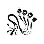 Frisky 8 Delige Bondage Boeien Set