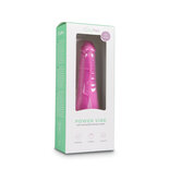 Realistische siliconen vibrator - roze