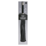 Lange flogger met metalen handvat