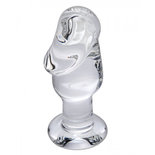 Asvini Glazen Buttplug - Transparant