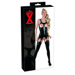 Latex Jarreteltop Met open Cups