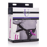 Double-G Deluxe Vibrerende Strap-On Set