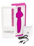 Palm Power - Vibez Rabbit Wand Vibrator - Roze