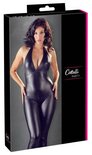 Sexy Wetlook Catsuit Met Open Kruisje