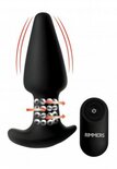 Gyro-R Vibrerende Rimming Plug Met Afstandsbediening
