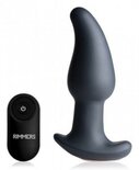 Gyro-M Vibrerende Rimming Prostaat Plug Met Afstandsbediening