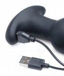 Gyro-M Vibrerende Rimming Prostaat Plug Met Afstandsbediening