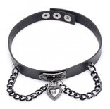 Gothic Heart Verstelbare Collar