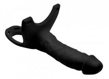 Holle Strap-On Siliconen Dildo Met Harnas
