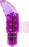 Frisky Vinger Vibrator Met Bullet - Paars