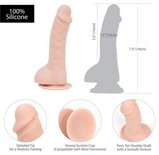 Addiction - Brad Realistische Dildo Met Zuignap - 19 cm