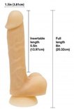 Addiction - David Flexibele Dildo - 19 cm