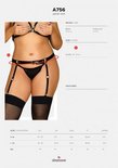 Verstelbare Jarretelgordel Lakleer - Curvy
