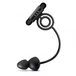 Anal Adventures Platinum - Anaal Plug Met Vibrerende Cockring