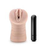 M for Men - Rain Masturbator Met Bullet Vibrator - Vagina