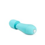 Rose - Petite Wand Vibrator Met Opzetstukken - Blauw