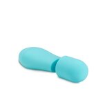Rose - Petite Wand Vibrator Met Opzetstukken - Blauw