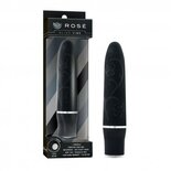 Rose - Bliss Vibe Bullet Vibrator - Zwart