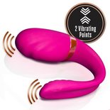 Lush Ava Koppel Vibrator - Roze