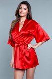 Getting Ready Satijnen Kimono - Rood