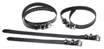 4-Delige Leren Bondage Harnas Set