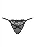 Uniquella Sexy Kanten String - Zwart