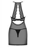 Pearlove Babydoll Met Open Cups En Parel Details