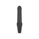 No-Parts - Morgan Strapless Strapon Dildo 22 cm - Zwart