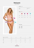 Delicanta Kanten 2-delige BH set - Roze