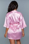 Getting Ready Satijnen Kimono - Roze