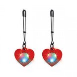 Charmed - Heart Tweezer Tepelklemmen Met LED Verlichting
