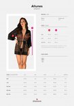 Allunes Sexy Kimono - Luipaardprint