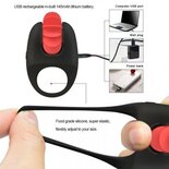 OTOUCH - 12 Kiss Siliconen Vibrerende Cockring