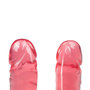 Crystal Jellies Dubbel Dildo - Roze