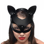 Bad Kitten - Zwart Leren Masker