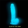 Addiction - Luke Glow In The Dark Dildo - 18 cm