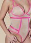 Nudelia Opvallende Body - Nude/Roze